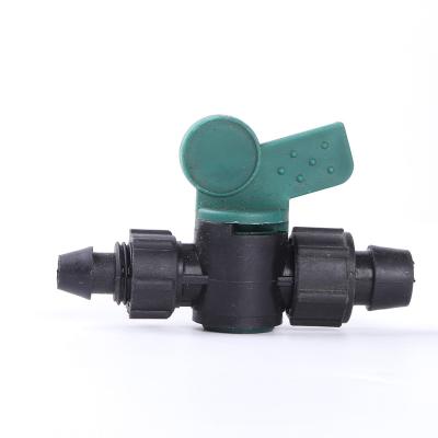 China Easy Use Installation Rain Hose Connector for PE Pipe Rain Hose Micro Jet Hose Fittings for sale