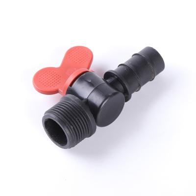 China High Quality Easy Installation Barb Valve 16Mm Drip Irrigation Hose Farm Irrigation System for sale