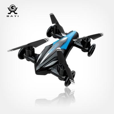 China 2021 New RC Hobby Style Land And Air Sprite 2 In 1 Dual Mode 2.4g Land And Air UAV Radio Control Quadcopter Drone for sale