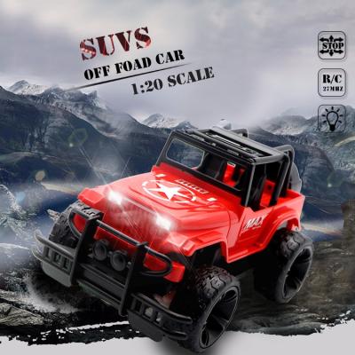 China Buggy RC hobby 1/20 scale rc suv car toy high speed remote control off road climbing car toy for sale