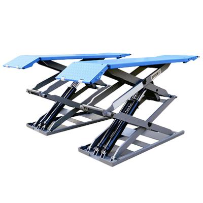 China Adopt Italy technology to design floor platform for hydraulic car launch jack vehicle lift deck price scissor car lift for sale