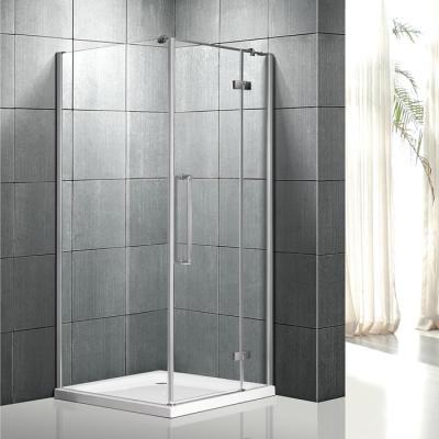 China Modern 90*90*190 Jl-138 Daisy Best Quality Frameless Shower Enclosure with Folding Doors in Small Bathroom for sale