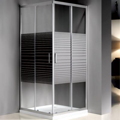 China K-6002 Modern Daisy 800mm Quadrant Shower Enclosure with Shower Tray and Tempered Glass for Small Bathrooms for sale