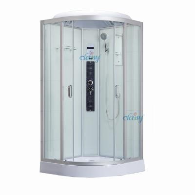 China Modern Portable Wet Room Shower Screens Walk In Shower With Small Soaking Tub for sale