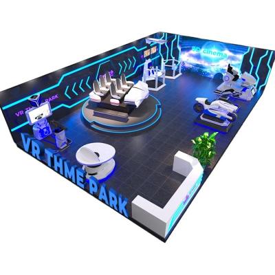 China Economical custom made popular vr game park adult vr amusement vr ware 9D vr theme park for sale