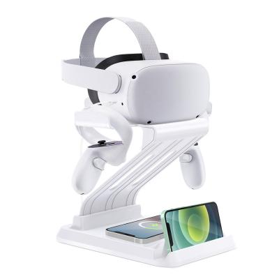 China Vr Device Charging Stand Q2 VR Headset Display Stand Fast Charging All-in-one Accessories for sale