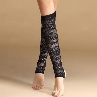 China New style belly dance lace dance foot socks lace belly dance foot thumps comfortable foot lace stockings for sale