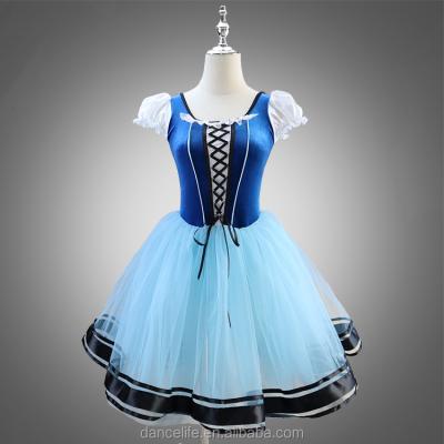 China DL037 Child and Adult Romantic Ballet Dance Tutu Dresses with White Ballet Belle Costume Skirt Classical Tulle Lyrical Dance Tutu Dress for sale