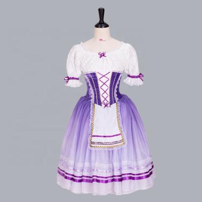 China AP153 Coppelia Dresses Ballet Costume Giselle Ballet Costume Women Classic Stage Costume In Long Ballet Dress for sale