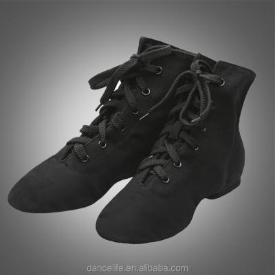 China S5215 canvas white jazz dance shoes for jazz shoes wholesale cheap high cut jazz dance boot for sale