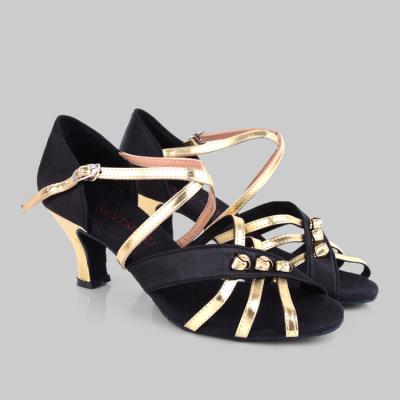 China Ballroom Latin Dance Shoes S5550 DanceLife Ballroom Dance Shoes Satin Wholesale Latin Salsa Latin Dance Shoes Women for sale