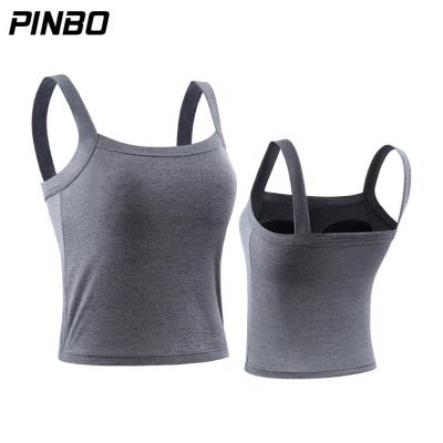 China New Summer Style Lady Yoga Bra Vest Fitness Fitness Gym Quick Dry Fashion Crop Top Antibacterial Sexy Shockproof Sports Bra for sale