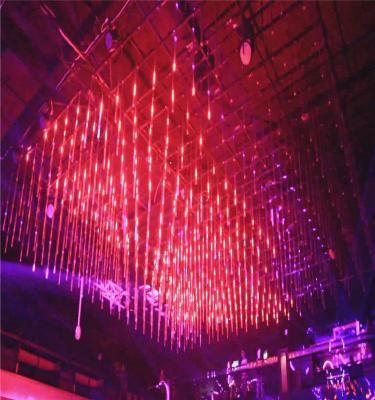 China Full Color Double Sides Dmx Led Tube Meteor For Discotheque 12W SMD5050 for sale