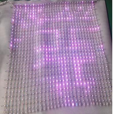 China Plastic High Brightness Outdoor Soft Led Curtain Led Display for sale