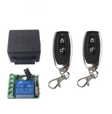 China 12V Universal One Channel Switch Receiver Module Control Car Light Wireless Remote Control Door 12V for sale