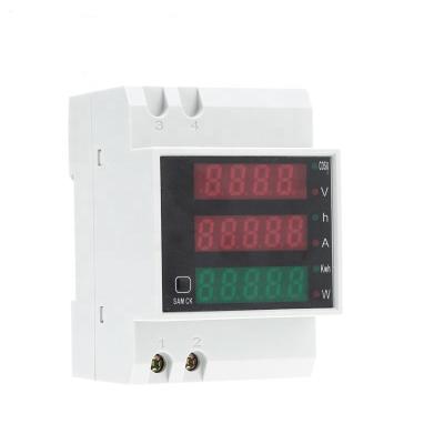 China Rail D52-2047 Type Electricity Meter Digital Display Digital Electricity Meter AC Voltage And Current Meter D52-2047 for sale