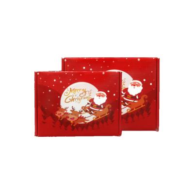 China Recyclable High Quality Christmas Corrugated Clothing Mail Shipping Gift Boxes for sale