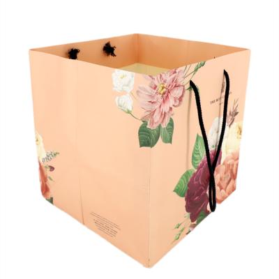 China Recycled Materials Customized Kraft Gift Craft Shopping Paper Bag With Handles for sale