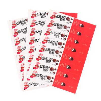 China Custom Waterproof Printing Self Adhesive Waterproof Brand Logo Vinyl Sticker Sheet for sale