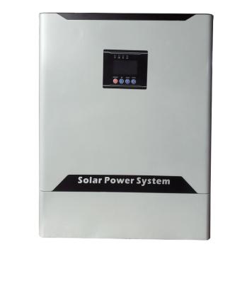 China 5000w 48v 5kw home hybrid solar inverter with MPPT for home and government solar power system for sale