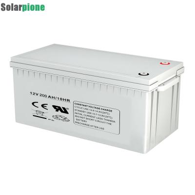 China Storage Solar Energy Systems Deep Cycle Lead Acid Battery 12V 50AH 100AH ​​200AH For Electronic Appliance Toys OEM Tools Power for sale