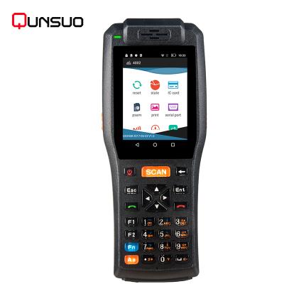 China PDA3505 Waterproof Payment Device 3G/4G Android Rugged POS Terminal With Barcode Scanner 220*85*59mm for sale