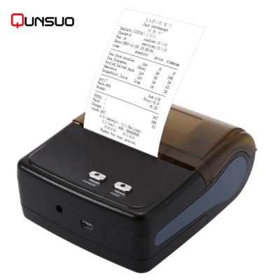 China New original 58mm mini thermal bluetoot mobile multi interface printer black and white for Android IOS for sale