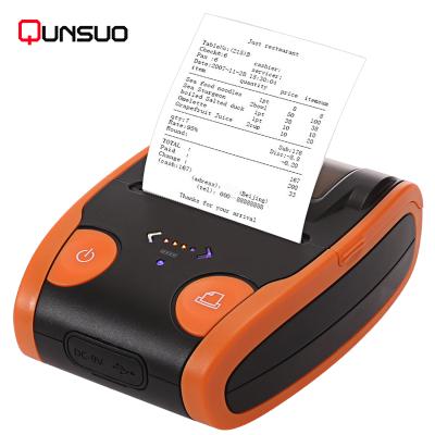 China Competitive price 58mm black and white fast barcode check QS-5806 portable printer for sale