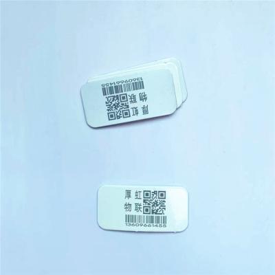 China High Temperature Resistant Metal Label Industrial Gloss Sealing Cylinder Label Barcode Enamel Stainless Steel Cylinder Corrosion Label for sale