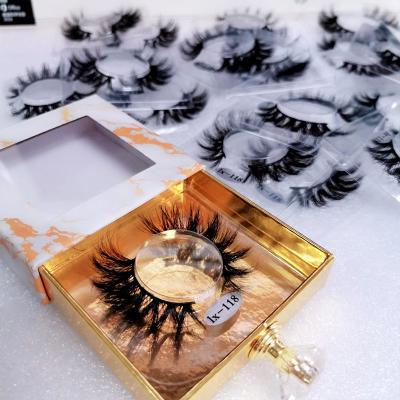 China Wholesale Natural Bulk Full Strip Real Mink False Makeup Eye Lashes False Sellers Natural Mink Eyelashes for sale