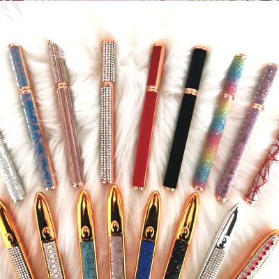 China 2021 Hot Sale Waterproof Glitter Color Magic Eyeliner And Clear Magic Eyeliner Pen Lashes for sale