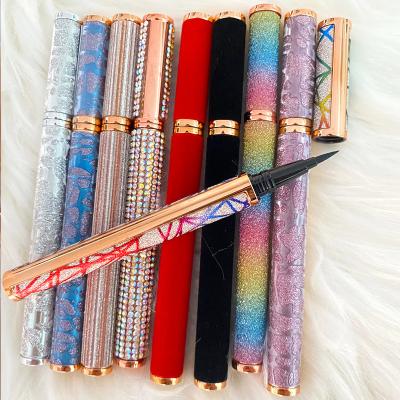 China Wholesale Waterproof Magic Eyeliner And Mink Whips Magic Glitter Eyeliner Glue Pen for sale