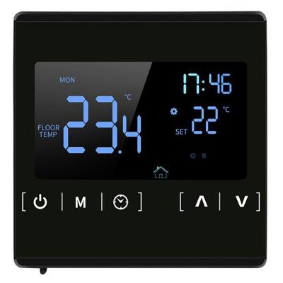 China High Quality Digital Room Thermostat Wireless Floor Heating Controller Home Electric Heating Controller for sale