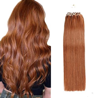 China Chemical Processing-Free Nano Tip Double Drawn Weft Brazilian Hair Extensions for sale