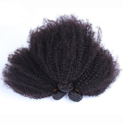 Chine Boucles de cheveux à ondes profondes pour les cheveux bouclés Kinky Afro SINGLE WEFT Extension de cheveux Type à vendre