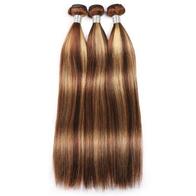 China Envases de tejido de cabello humano recto y doblemente tirados en bruto para extensiones de cabello 2022 P4/27 en venta