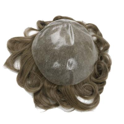 China Jewish Custom 150 Density Remy Human Hair Toppers with Injected Skin Base Te koop