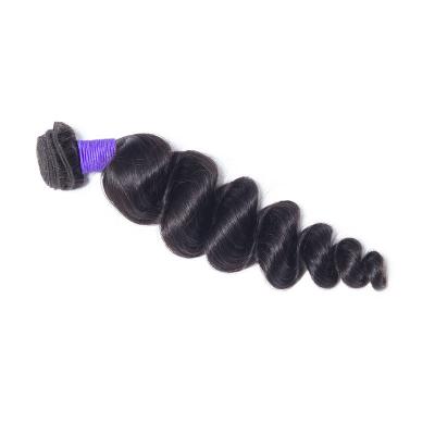 Cina 12A Grade Loose Wave Brazilian Virgin Human Hair Extension senza trattamento chimico in vendita