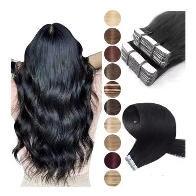 China 100% Remy Raw Human Hair Tape-In Hair Extension de com 60% maior proporção de cabelo à venda