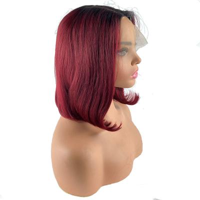 China 12a Double Drawn Short Bob Human Hair Wig Virgin Hair Yes Advantage Soft Shiny No Shedding No Tangle for sale