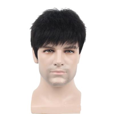 China 250g-450g Human Hair Wigs for Men 6inch Length Direct from Manufacturers at Best for sale