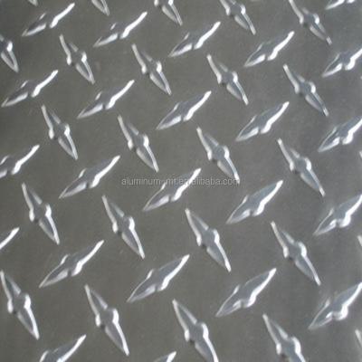 China Construction. Cheap Price Diamond Plate 5754 Aluminum H14 Aluminum Sheet Anti-Slip Flooring Anti-Slip for sale