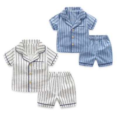 China Soft Children's Comfort Short Sleeves Children's Pajamas Set Children's Pajamas Breathable Children's Pajamas for sale