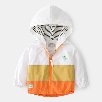 China 2022 Anti-wrinkle Factory OEM Kids Clothes Spring Kids Jackets Outwear Colorful Zipper Fashion Boys Jackets for sale