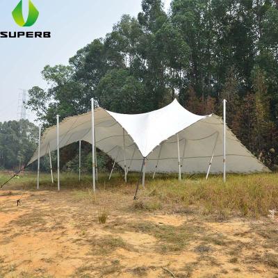 China Party/Wedding/Banquet/Ceremony Alternative Pole Tent Stretch Waterproof Garden Pop Up Tent For Outdoor for sale