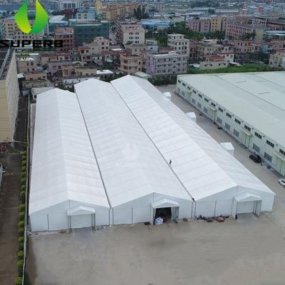 China Aluminum Outdoor Large Farm Tent Storage Tent Storage Warehouse Aluminum Industrial Tent for sale