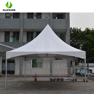 China UV-resistant Luxury Garden Catering Pagoda Tent With Floor For Wedding Party for sale