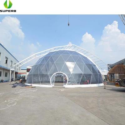 China Geodesic Party/Wedding/Banquet/Ceremony Transparent Event Dome Tent for sale