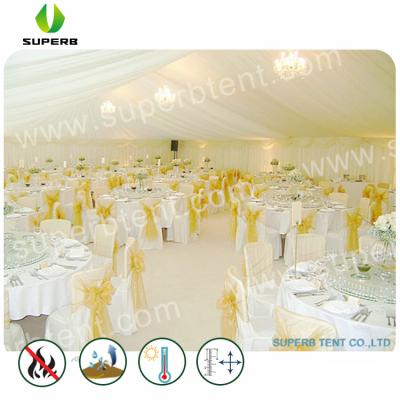 China Party/Wedding/Banquet/Ceremony/Garden/Warehouse/Park Car 10m Water Proof Luxury Wedding Tent From China for sale