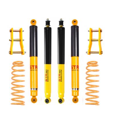 China Off Road 4x4 Car 4x4 STR Off Road Shock Absorber Navara Twin Tube No Foam Cell Suspension Kits Adjustable Shock Absorber For Navara NP300 for sale